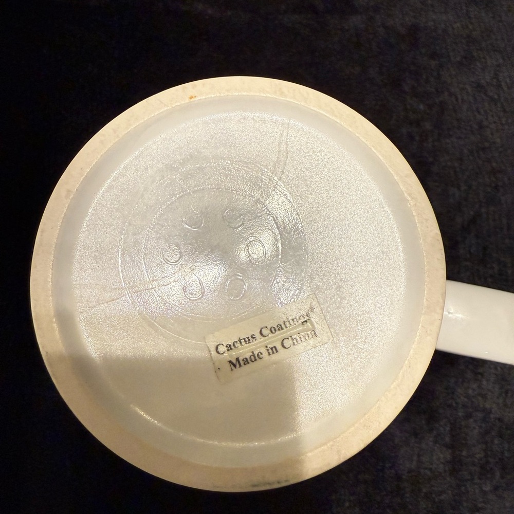 Dean Russo Pit Bulldog Coffee Cup "Beware Pit Bulls They Will Steal Your Heart" - Picture 6 of 6